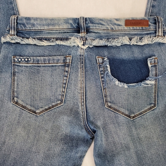 NWT Blank NYC Frayed Skinny Jeans Raw Hem Fray for Days Size 25 Boho - Picture 13 of 14